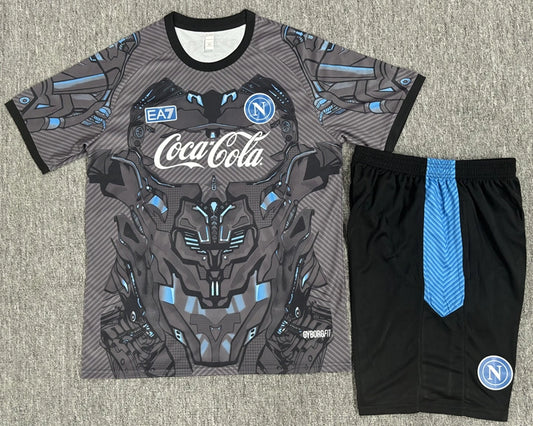 Napoli divisa allenamento grigio Bambino 2025/2026